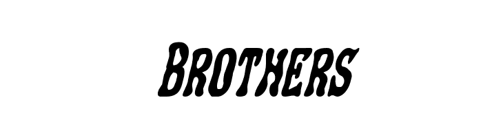 Black Gunk Italic  Free Fonts Download