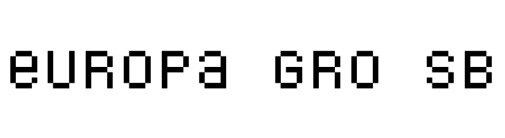 Bitblox-Monospaced  Free Fonts Download