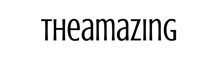 theamazing Crushed Font