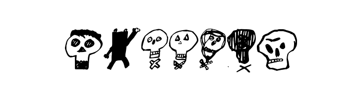 P&auml;&auml;kallojen hy&ouml;kk&auml;ys  Free Fonts Download