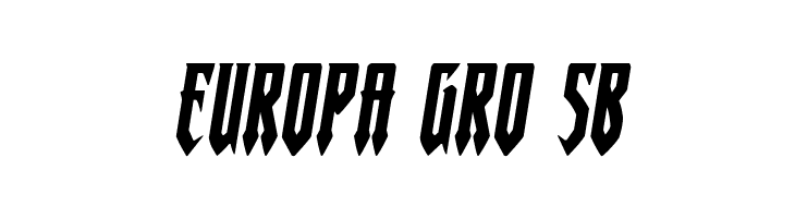 Gotharctica Expanded Italic  Free Fonts Download