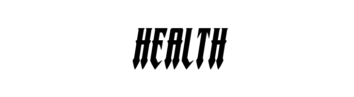 Gotharctica Expanded Italic  Free Fonts Download