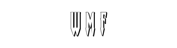 Gotharctica 3D  Free Fonts Download