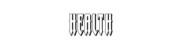 Gotharctica 3D  Free Fonts Download