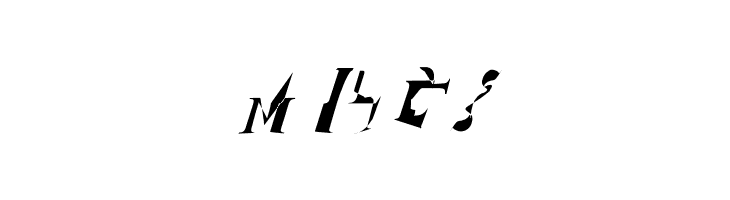 Zinc Oblique  Free Fonts Download
