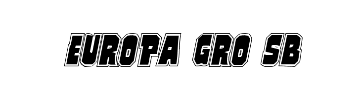 Mindless Brute Poster Italic  Free Fonts Download