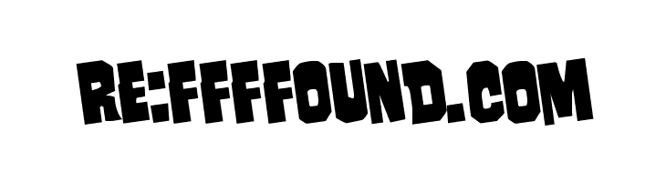 Mindless Brute Rotated  Free Fonts Download