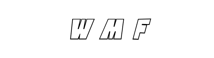 SF Tattle Tales Outline Italic  Free Fonts Download