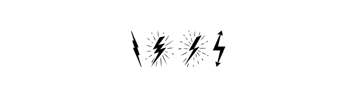 Lightning Bolt  Free Fonts Download