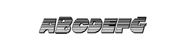 Zounderkite Chrome Italic  Free Fonts Download