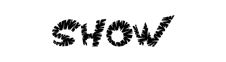 VTC ScreamItLoudSliced Regular  Free Fonts Download