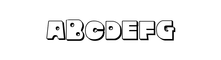 Zounderkite 3D  Free Fonts Download