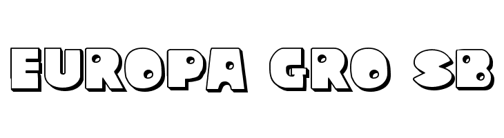 Zounderkite 3D  Free Fonts Download