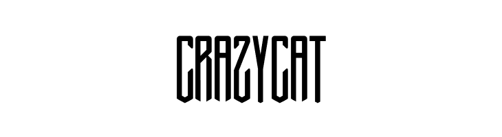 CRAZYCAT Crepitus monogram Font