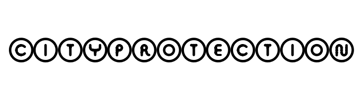 O &middot; CIRCLED ROUNDED CYRILLIC  Free Fonts Download