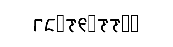 Klingon Hand Regular  Free Fonts Download