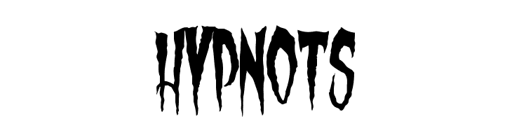 Hypnots Gypsy Moon Font