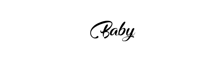 Baby Midnight Valentine Font