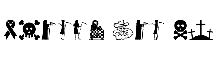 The Death  Free Fonts Download