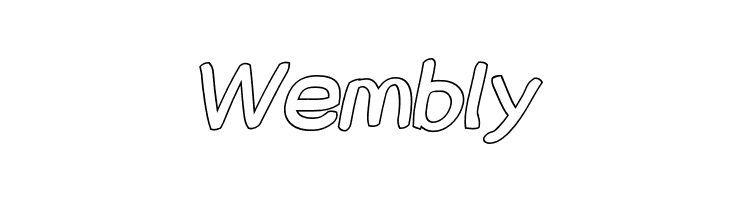 Snowfall Black Outline Oblique  Free Fonts Download