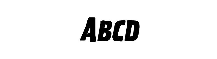 Ghoulish Intent Expanded Italic  Free Fonts Download