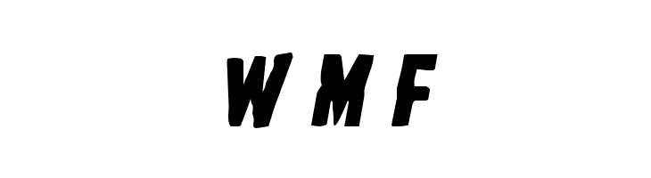 Ghoulish Intent Expanded Italic  Free Fonts Download