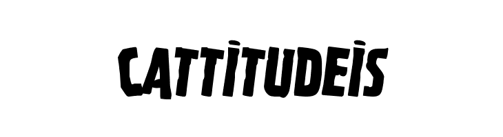 Ghoulish Intent Staggered  Free Fonts Download