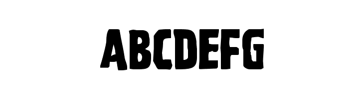 Ghoulish Intent Expanded  Free Fonts Download