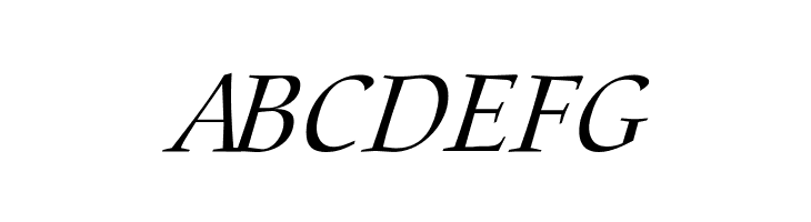 Aramis Italic  Free Fonts Download