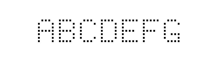 Dot Matrix Normal  Free Fonts Download