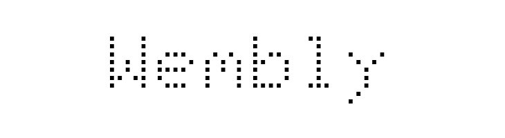 Dot Matrix Normal  Free Fonts Download