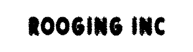 ROOGING%2BINC cronenberg Font