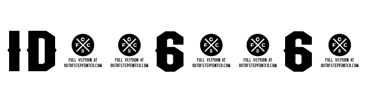 Team Jersey 96 Demo  Free Fonts Download