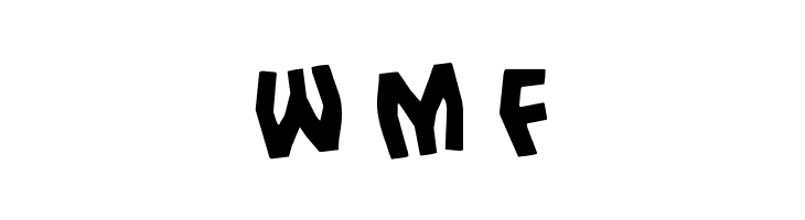 Vampire Bride Staggered Rotated  Free Fonts Download