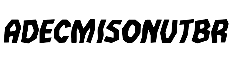 Vampire Bride Staggered Italic  Free Fonts Download