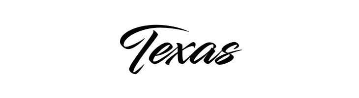 Texas InfiniteStroke-Bolder Font