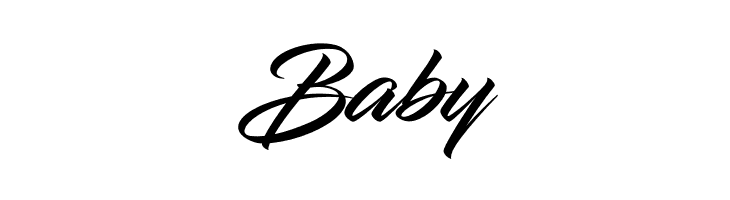Baby InfiniteStroke-CondensedBolder Font