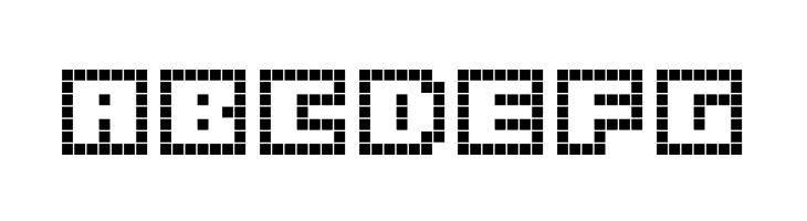 Origami Mommy Pixellated  Free Fonts Download