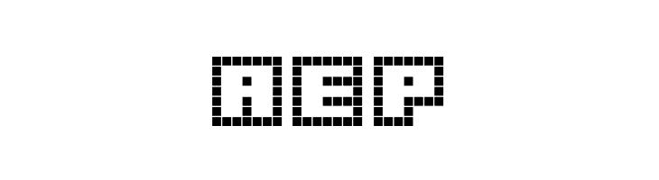 Origami Mommy Pixellated  Free Fonts Download