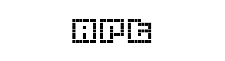 Origami Mommy Pixellated  Free Fonts Download