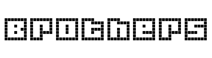 Origami Mommy Pixellated  Free Fonts Download