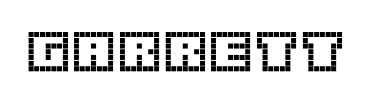 Origami Mommy Pixellated  Free Fonts Download