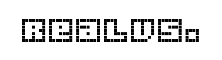 Origami Mommy Pixellated  Free Fonts Download