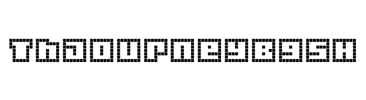 Origami Mommy Pixellated  Free Fonts Download