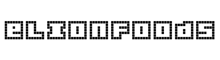 Origami Mommy Pixellated  Free Fonts Download