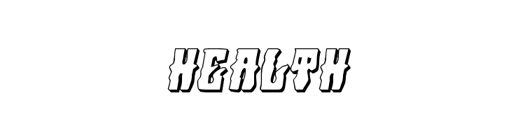 Warlock's Ale 3D Italic  Free Fonts Download