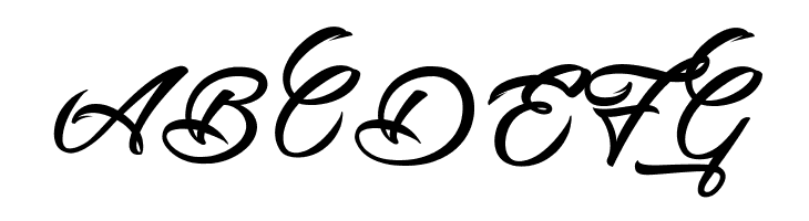 Picture of the Romantic  Free Fonts Download