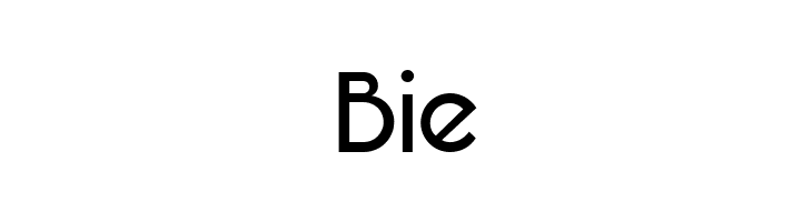 Bunya PERSONAL Regular  Free Fonts Download