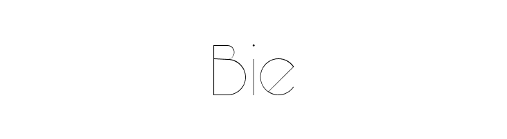 Bunya PERSONAL Thin  Free Fonts Download