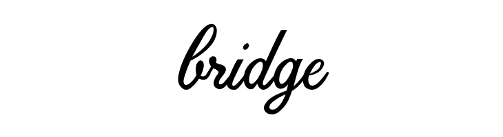 bridge Christmas Time Personal Use Regular Font